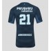 Feyenoord Anel Ahmedhodzic #21 Bortedrakt 2025-26 Korte ermer